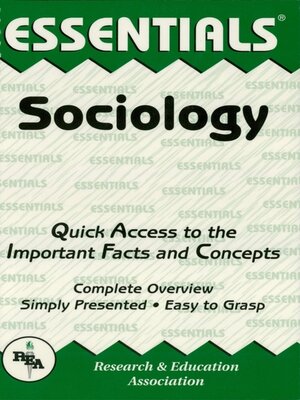 cover image of Sociology Essentials